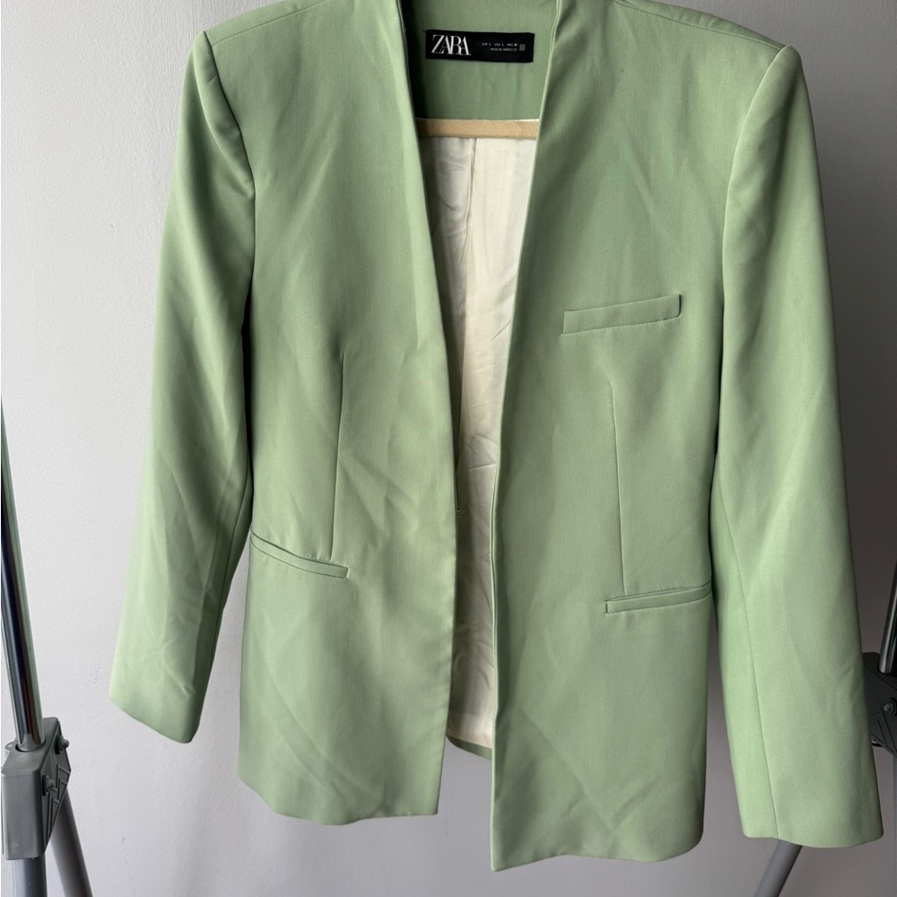 Zara Mint Green Jacket